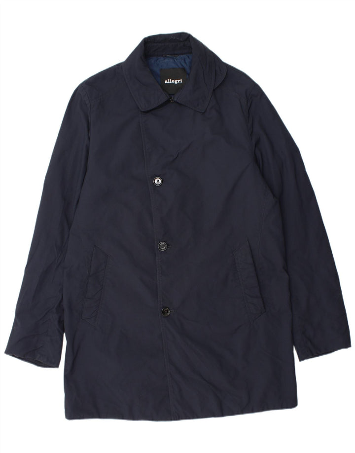 Cappotto da uomo Allegri UK 38 medio blu navy
