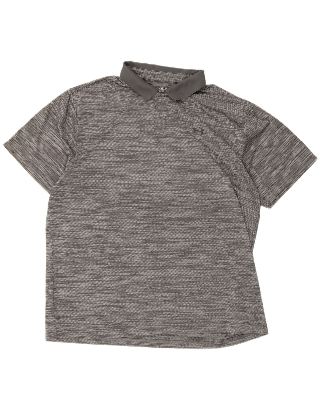 Polo da uomo Under Armour 2XL a righe grigie