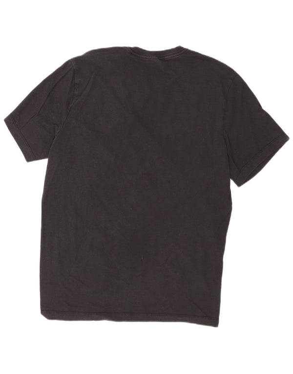 T-shirt da uomo Nike Top grande in cotone nero