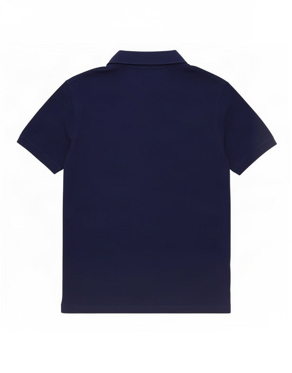 Polo slim fit da uomo Tommy Hilfiger 2XL cotone blu navy
