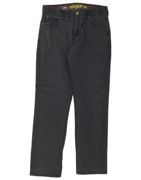 Pantaloni casual affusolati dritti Lee Extreme Motion da uomo W34 L32 Grigi