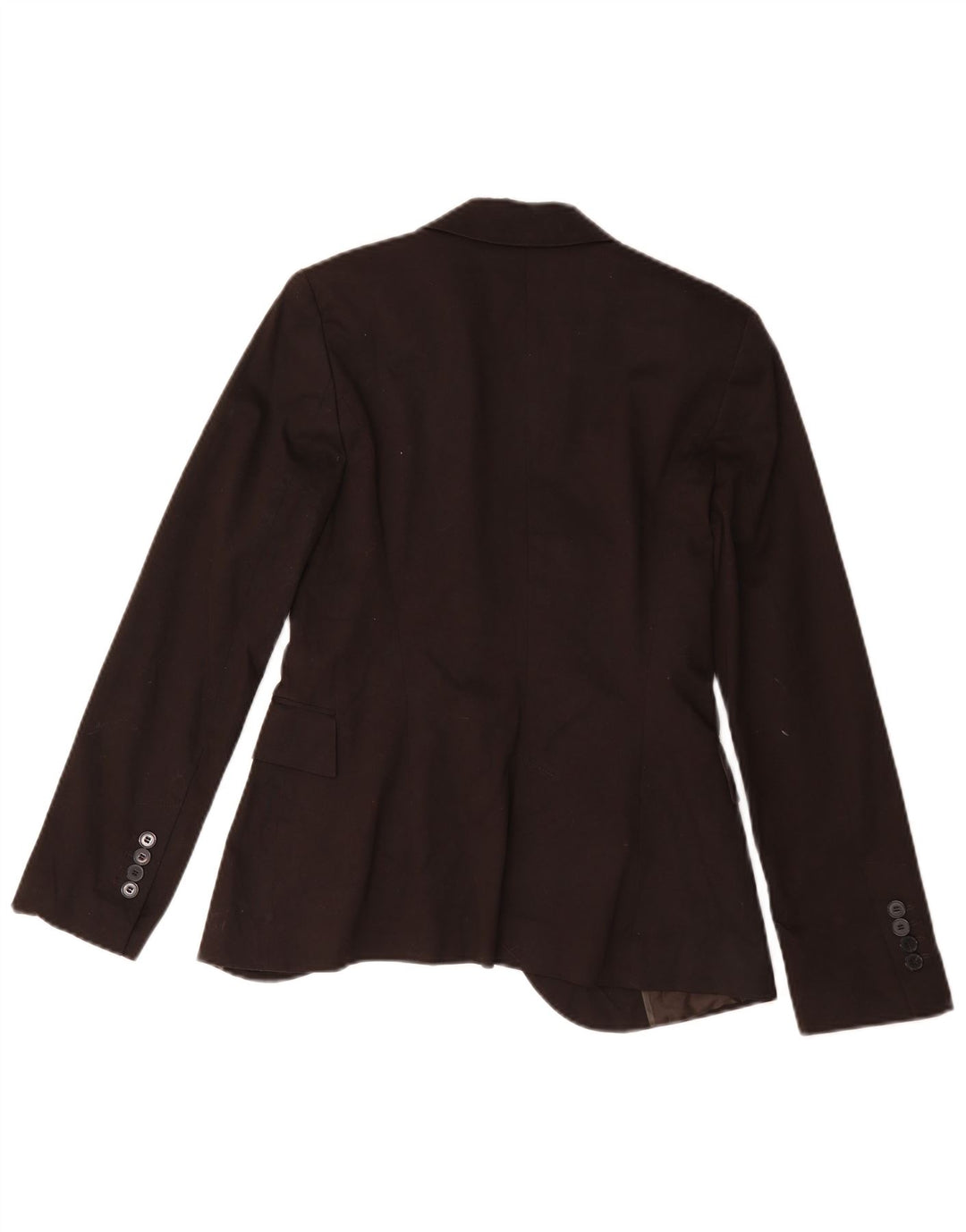 Giacca blazer a 1 bottone da donna Zara UK 10 piccola in cotone marrone