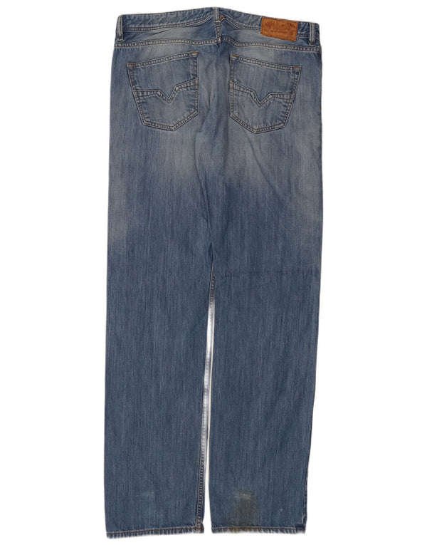 Jeans dritti da uomo Diesel Larkee W36 L36 cotone blu