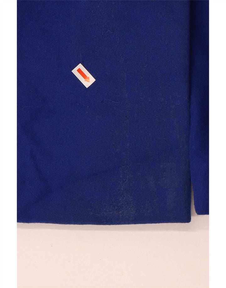Cappotto da donna Marks & Spencer UK 18 XL poliestere blu