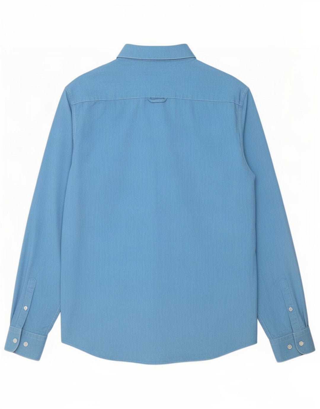 Camicia da uomo Penguin Blu medio Cotone