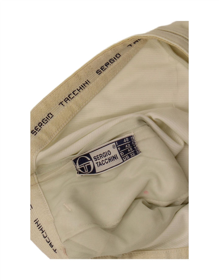 SERGIO TACCHINI Pantaloncini casual da uomo IT 48 Medio W30 Bianco sporco