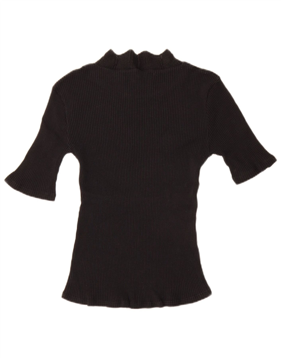 T-shirt Zara da donna Top UK 14 grande nera