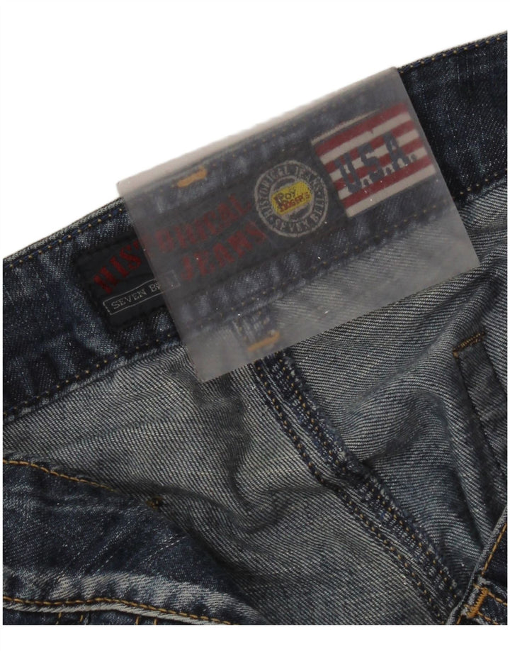 Jeans dritti da donna Roy Rogers W26 L33 Blu