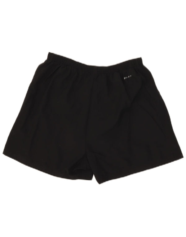 Pantaloncini sportivi Nike Dri Fit da uomo piccoli neri