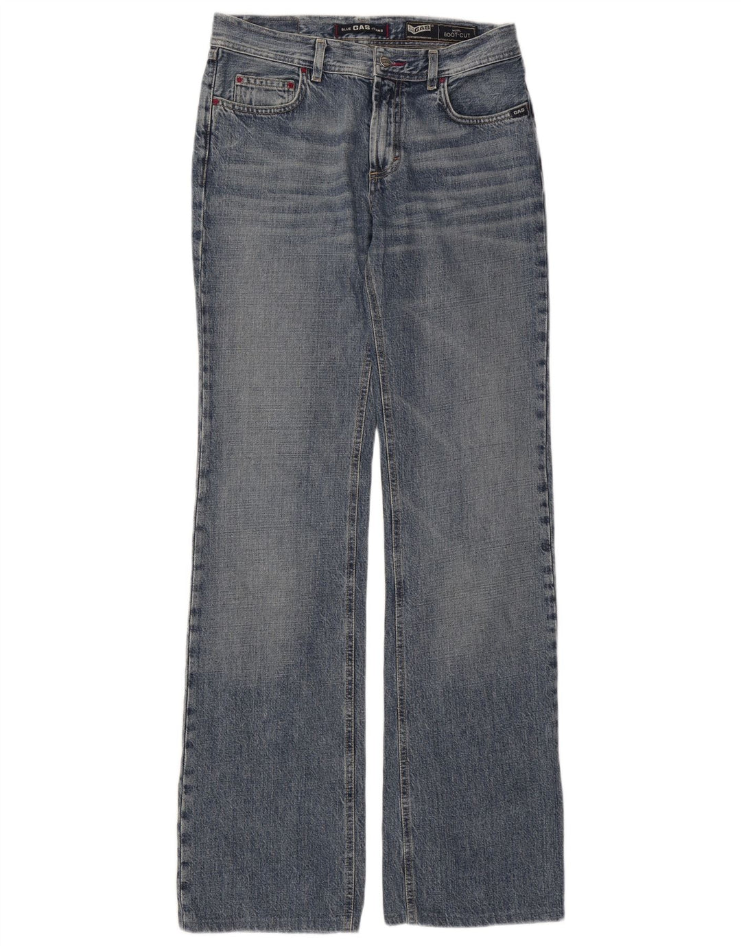 Jeans Bootcut da donna Gas W29 L34 cotone blu