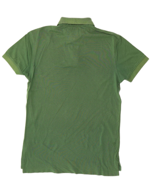 Polo da uomo Tommy Hilfiger in cotone verde medio