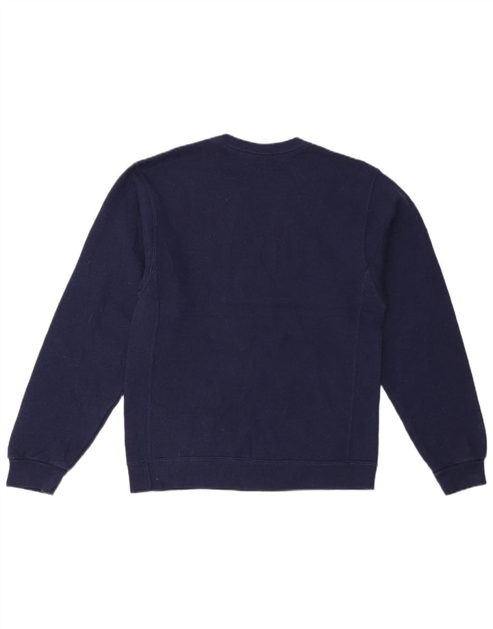 RUSSELL ATHLETIC Felpa da uomo Maglione piccolo in cotone blu navy