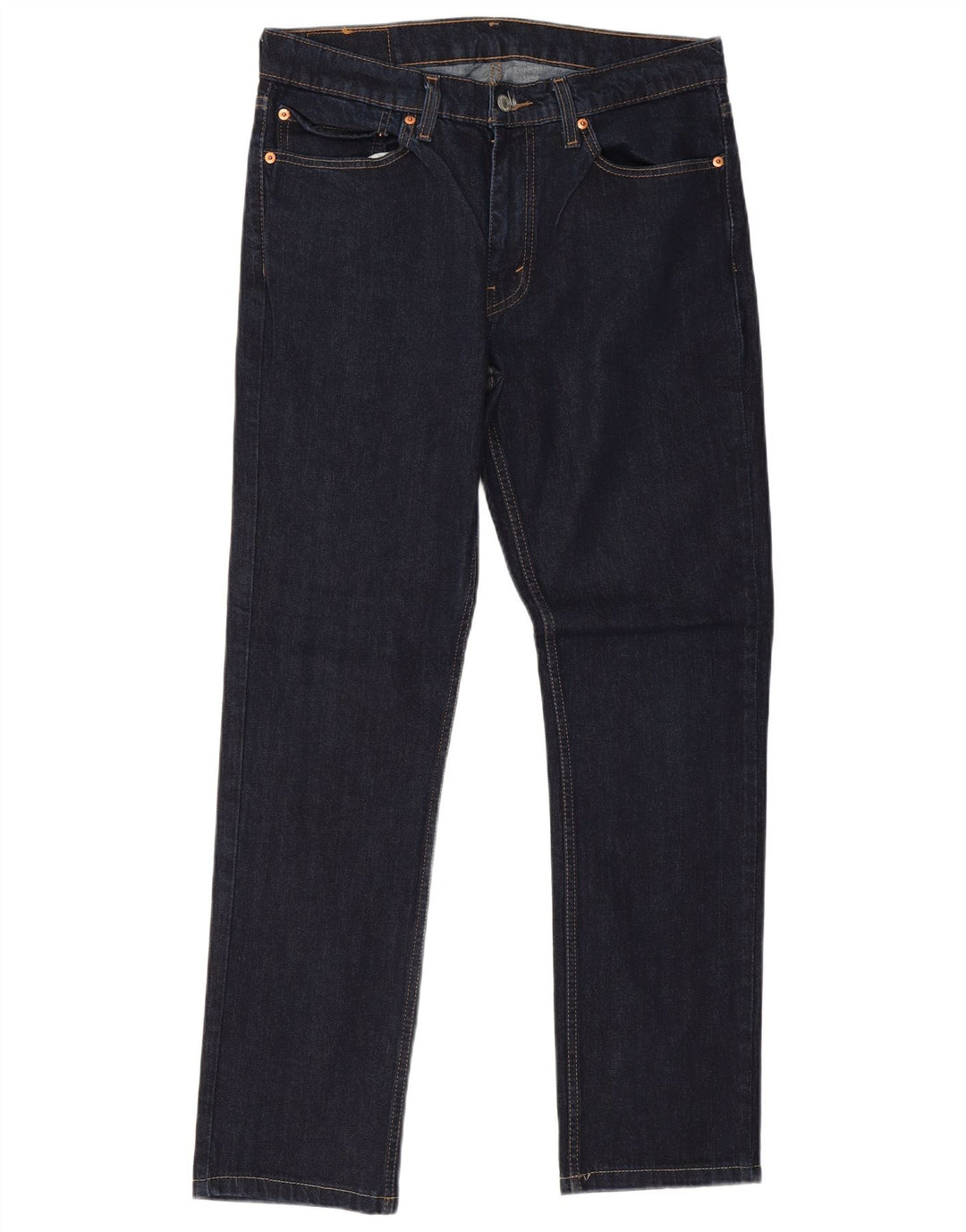 Levi's Uomo 511 Slim Jeans W34 L31 Blu Navy Cotone
