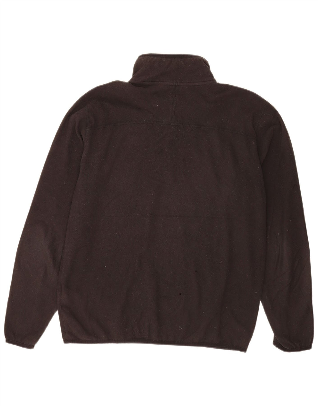 Maglione in pile da uomo The North Face con zip e collo in poliestere nero medio