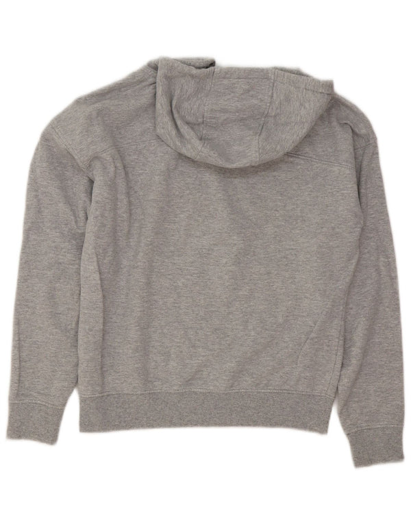 Felpa con cappuccio oversize con grafica da donna The North Face UK 6 XS Cotone grigio