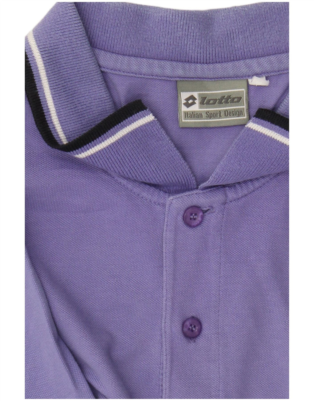 Polo da uomo Lotto grande viola