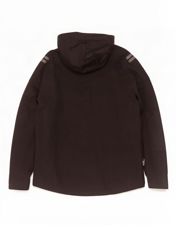 Giacca antipioggia da uomo con cappuccio Mountain Warehouse UK 44 2XL Poliestere nero