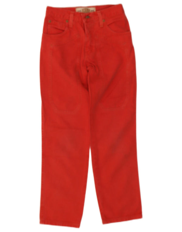 Jeckerson Jeans affusolati per ragazze 9-10 anni W22 L24 Cotone rosso