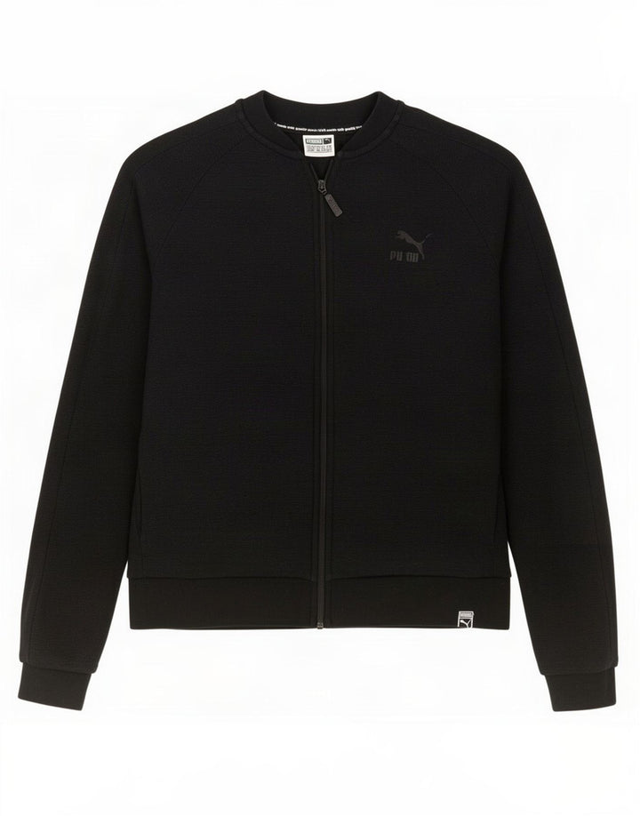 Giacca da tuta da donna Puma UK 12 Medium Black Cotton