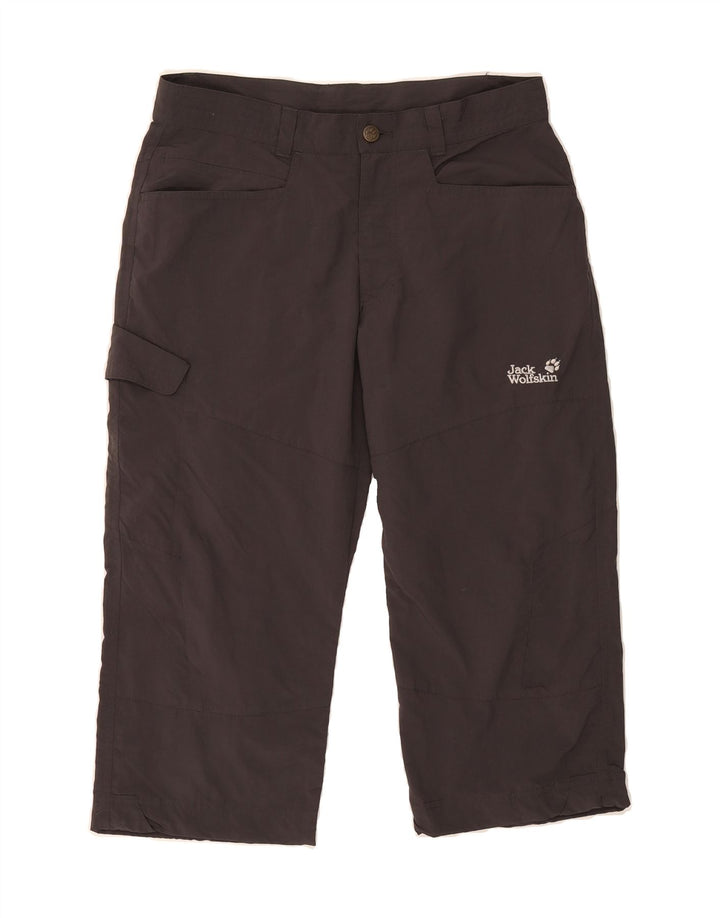 JACK WOLFSKIN Womens Regular Fit Cargo Capri Trousers W36 L19 Grey Vintage Jack Wolfskin and Second-Hand Jack Wolfskin from Messina Hembry 