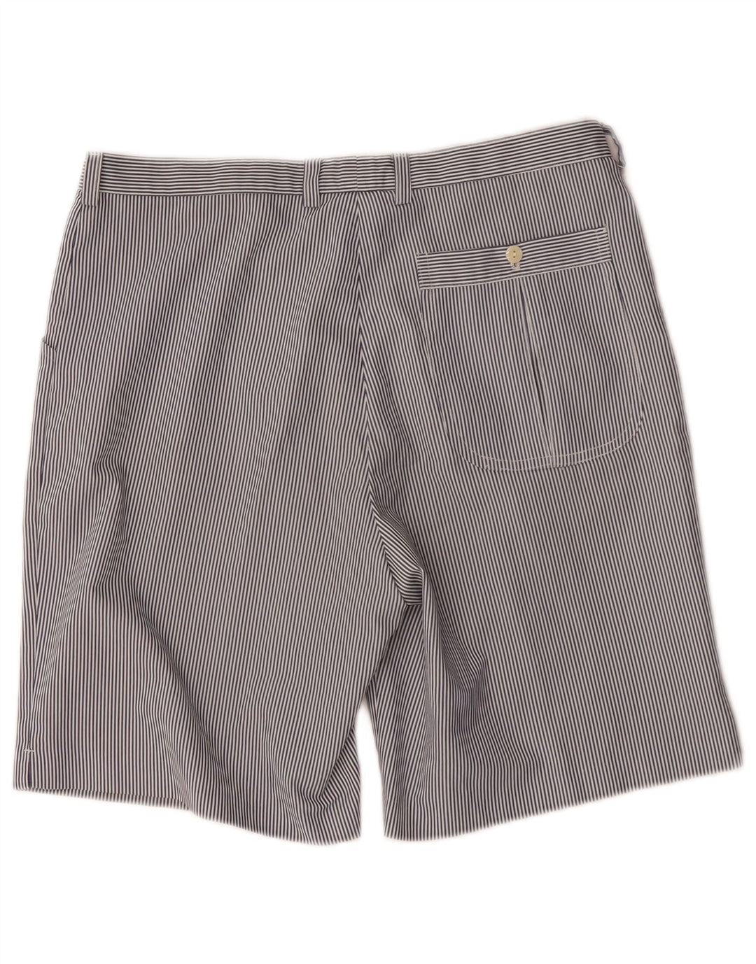 Pantaloncini casual da donna Fila W32 grandi gessati blu