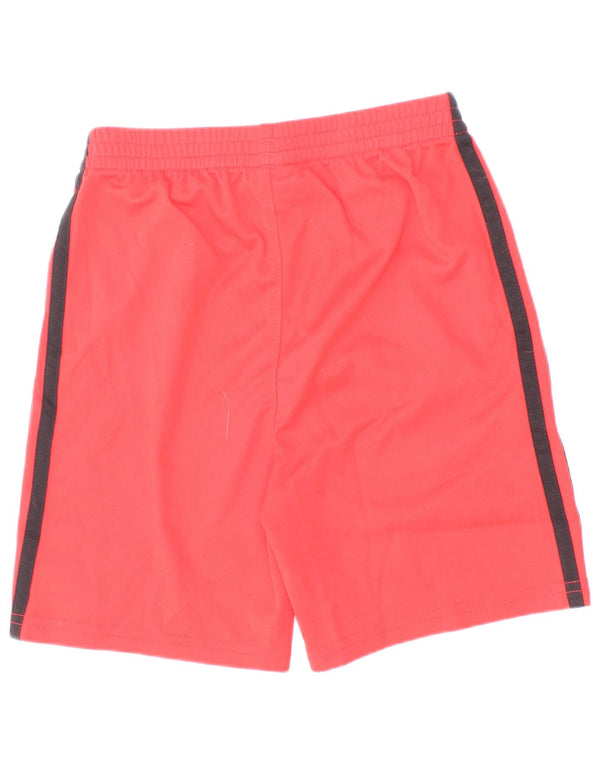 Pantaloncini sportivi Adidas per bambina 5-6 anni in poliestere rosso