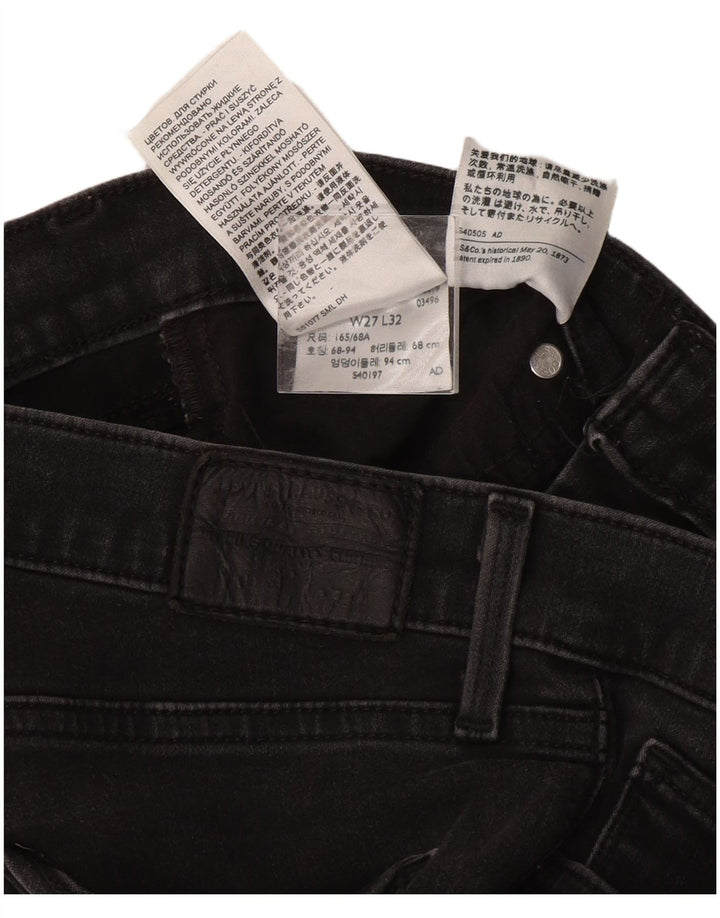 Levi's Donna 312 Shaping Slim Jeans W27 L32 Cotone Grigio