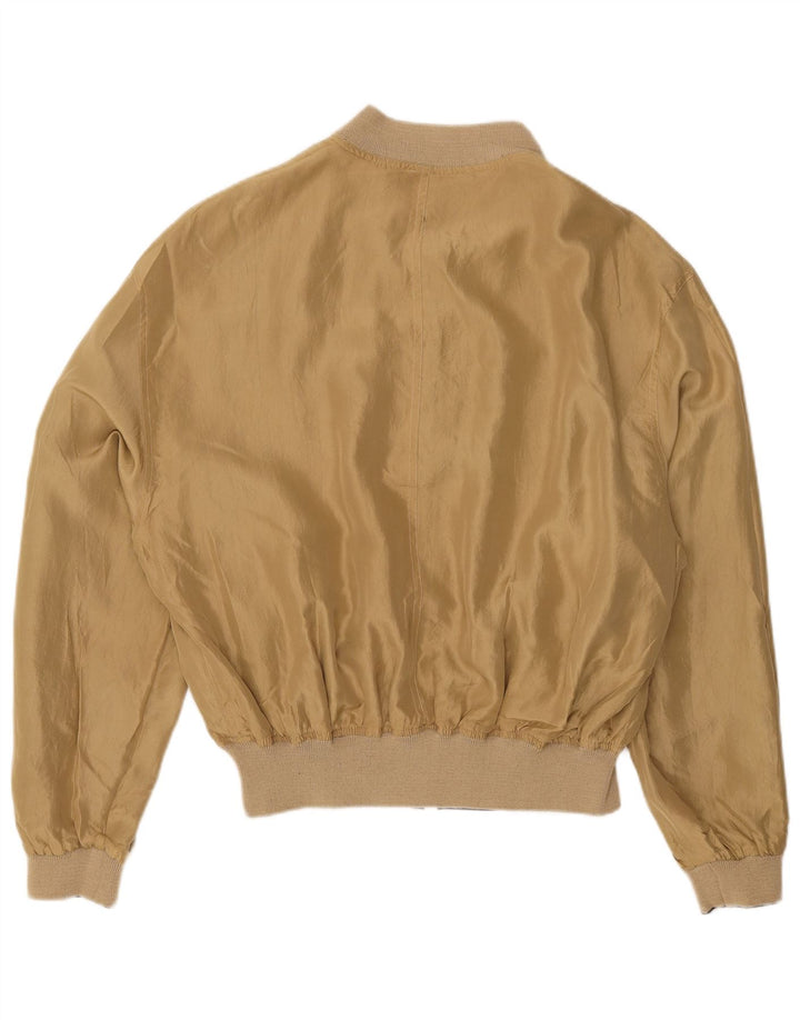 Bomber reversibile da uomo VINTAGE IT 54 2XL Beige Seta