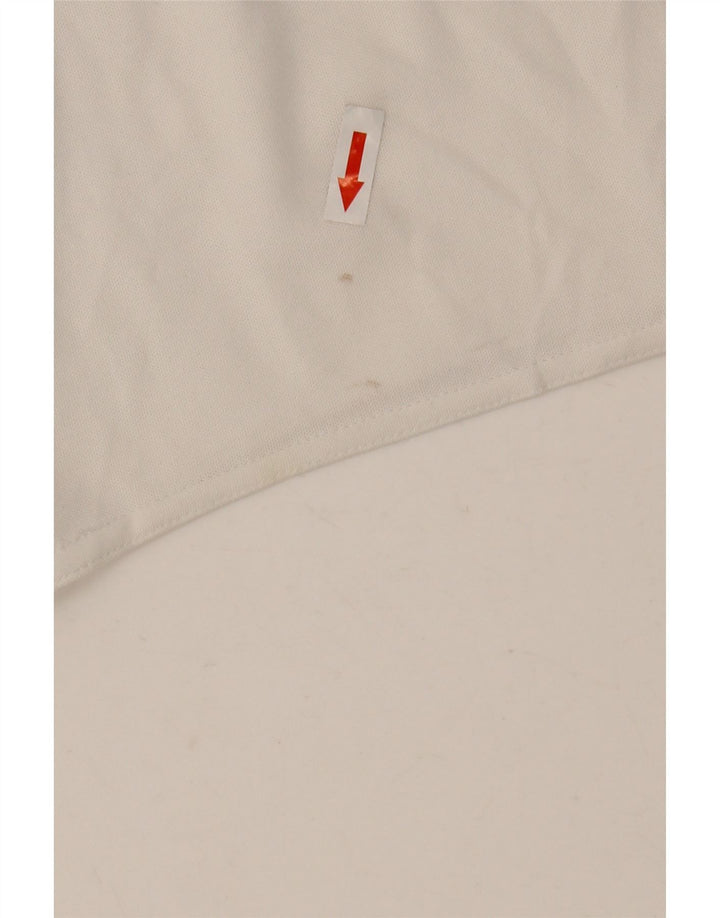 Pantaloncini sportivi Adidas Aeroready da uomo in poliestere bianco medio