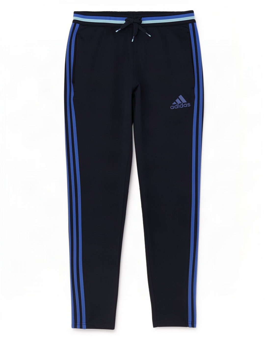 Pantaloni da tuta Adidas Climacool da uomo piccoli in poliestere blu navy