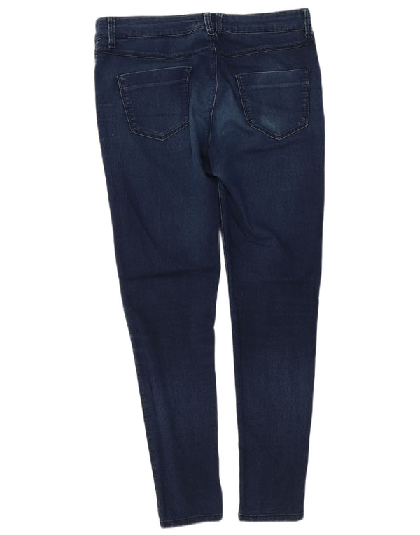 Jeans Jeggings da donna Marks & Spencer UK 14 Medio W32 L28 Cotone blu navy