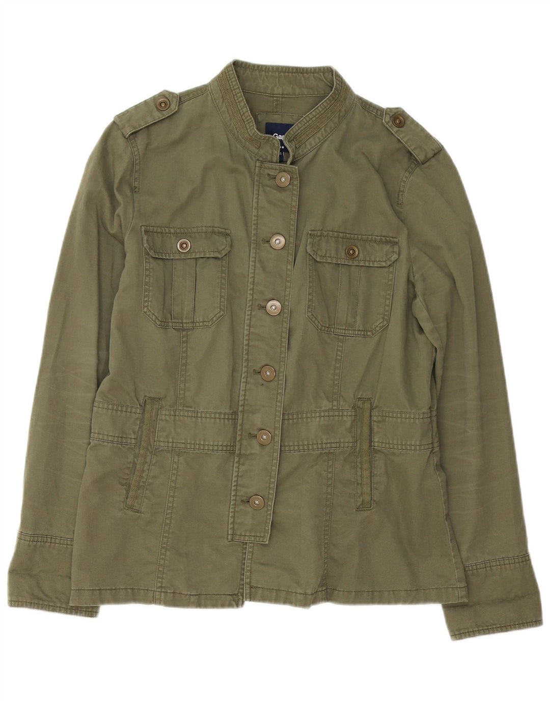 Giacca militare da donna Gap UK 14 cotone kaki medio