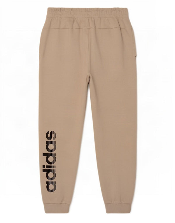 Adidas Pantaloni da tuta con grafica da donna Joggers UK 16/18 Large Beige