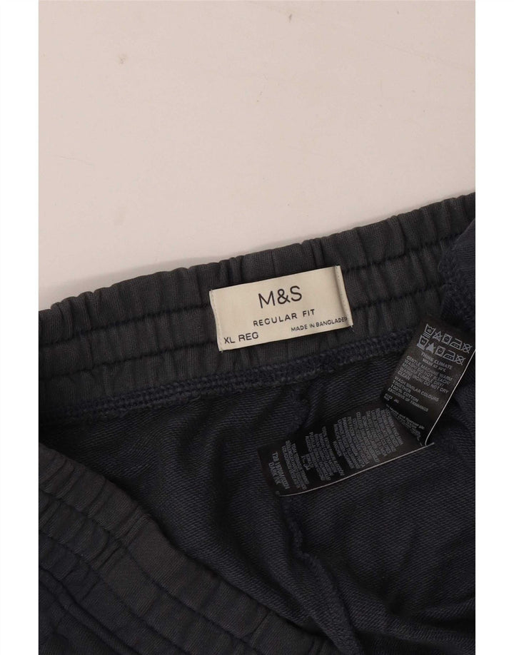 Pantaloncini sportivi vestibilità regolare da uomo Marks & Spencer XL in cotone grigio