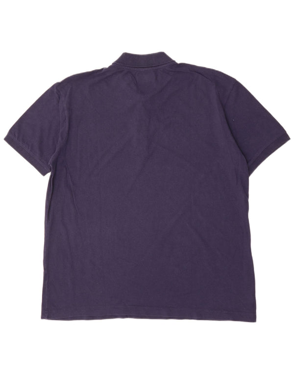 Polo da uomo KAPPA 3XL in cotone blu navy