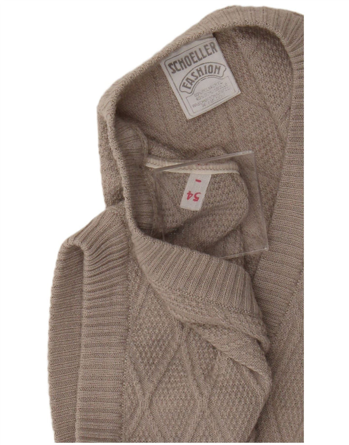 Canotta da uomo Schoeller EU 54 XL Beige Argyle/Diamond Poliacrilico