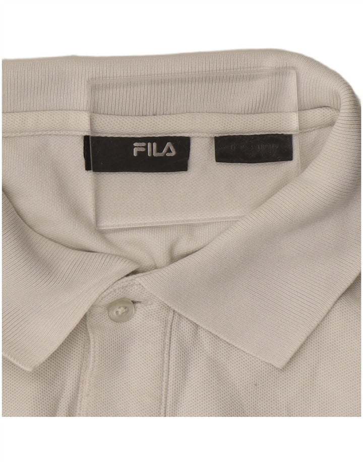 Polo da uomo FILA bianca media