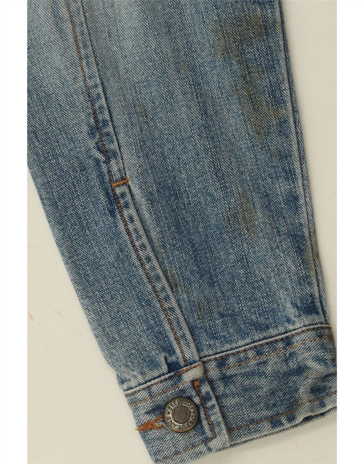 GAP Girls Denim Jacket 9-10 Years Large  Blue Cotton Vintage Gap and Second-Hand Gap from Messina Hembry 