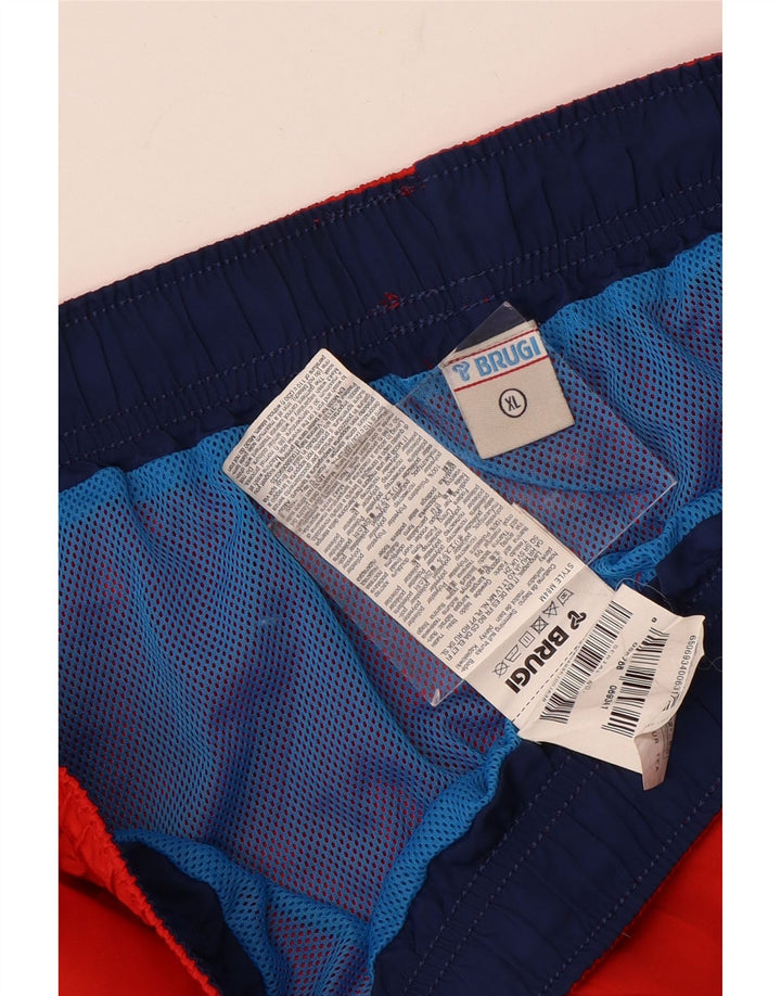 Pantaloncini da bagno da donna BRUGI UK 18 XL rosso poliestere