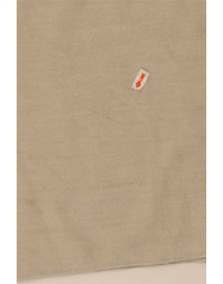 Abito tubino Zara da donna UK 14 grande in viscosa beige