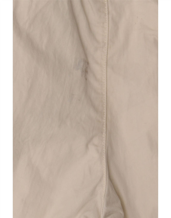 Pantaloncini cargo da uomo ZARA grandi W32 in cotone bianco