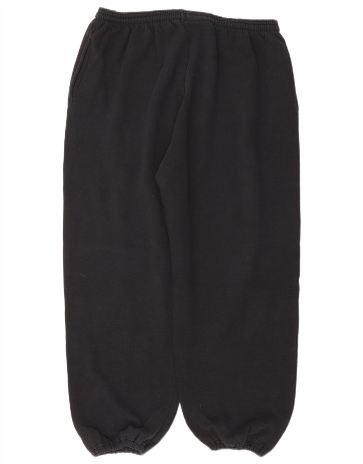 Pantaloni da tuta da uomo Russell Athletic, pantaloni da jogging, grandi, in cotone nero