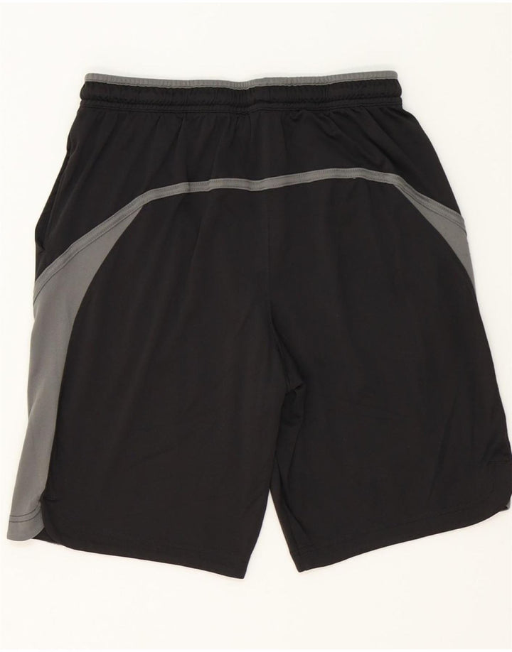PUMA Mens Sport Shorts Small  Black Colourblock Polyester Vintage Puma and Second-Hand Puma from Messina Hembry 