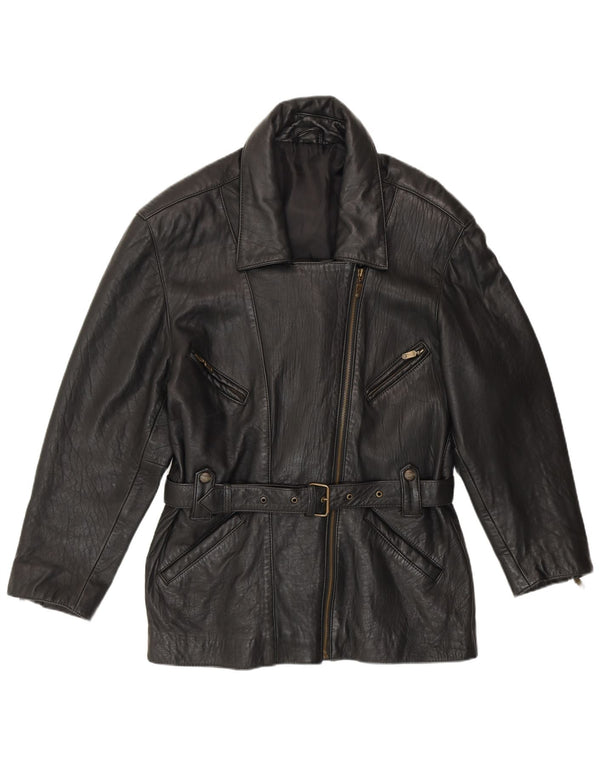 Giacca in pelle da donna MADDOX IT 42 media pelle nera