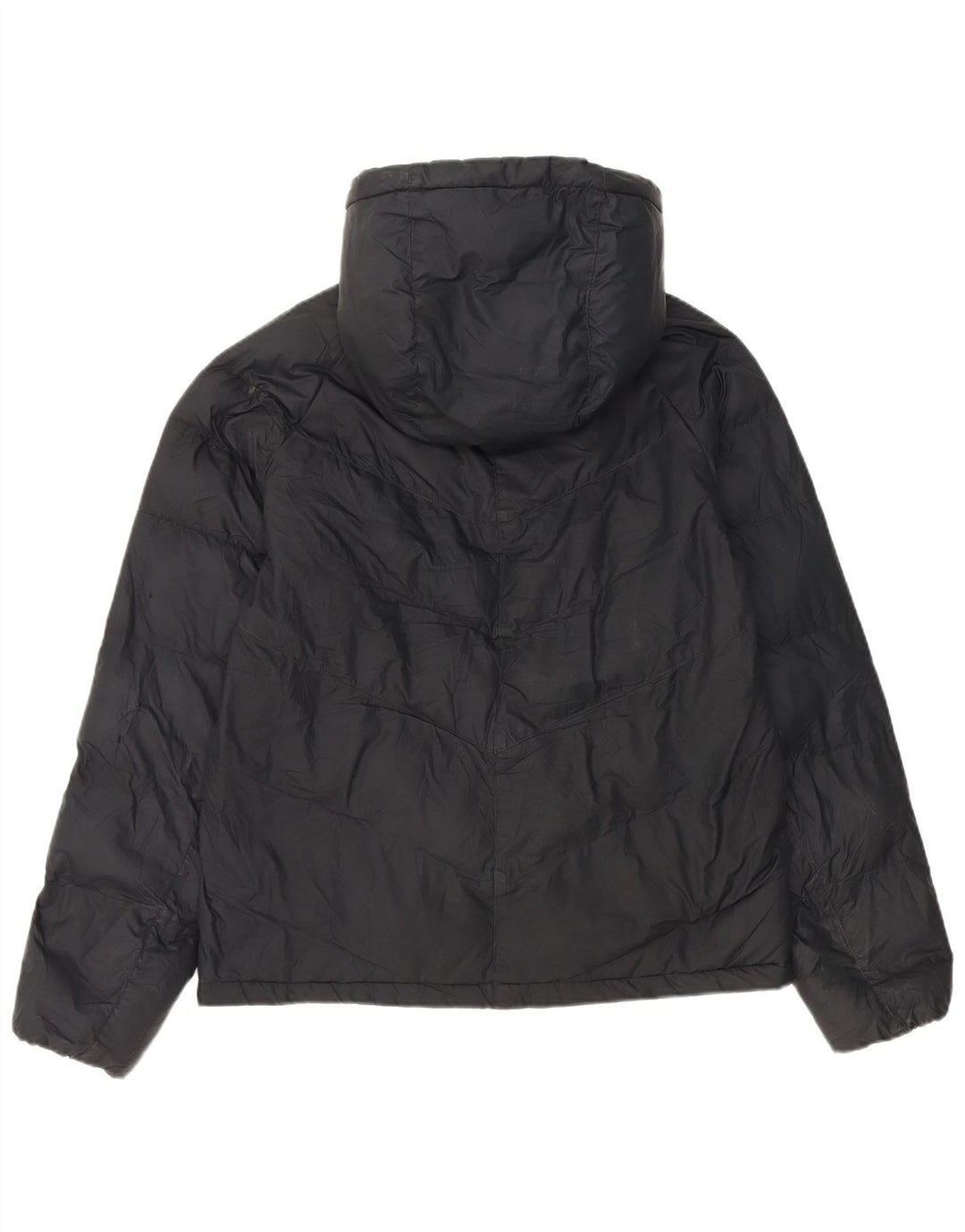 Giacca imbottita con cappuccio Nike da bambino 13-14 anni XL poliestere nero