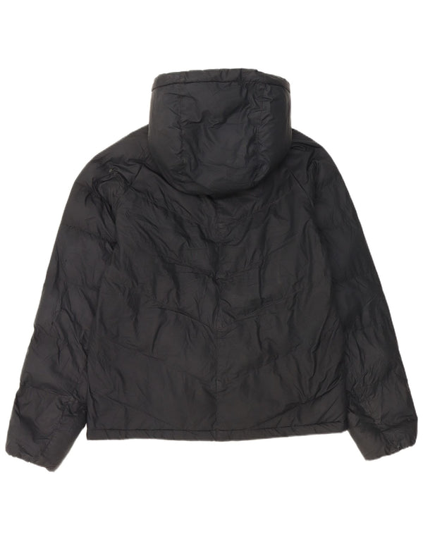 Giacca imbottita con cappuccio Nike da bambino 13-14 anni XL poliestere nero