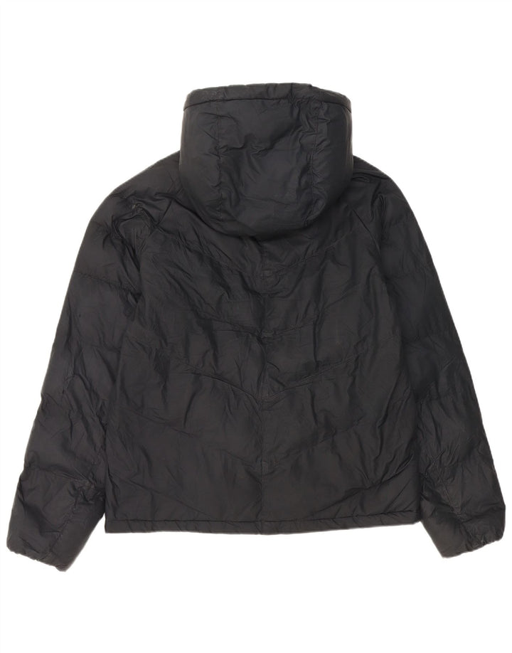 Giacca imbottita con cappuccio Nike da bambino 13-14 anni XL poliestere nero