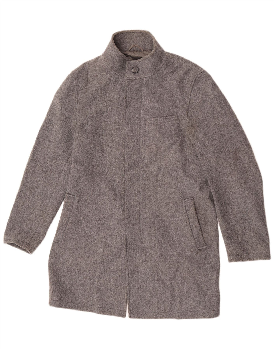 Cappotto da uomo Marks & Spencer UK 40 grande poliestere grigio