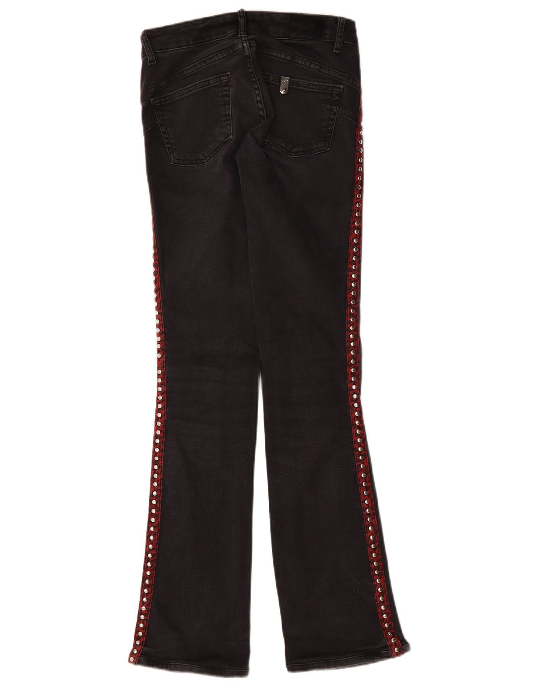 Jeans Bootcut Donna Liu Jo W26 L31 Cotone Nero