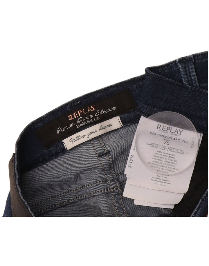 Jeans skinny da donna Replay W25 L27 blu modal